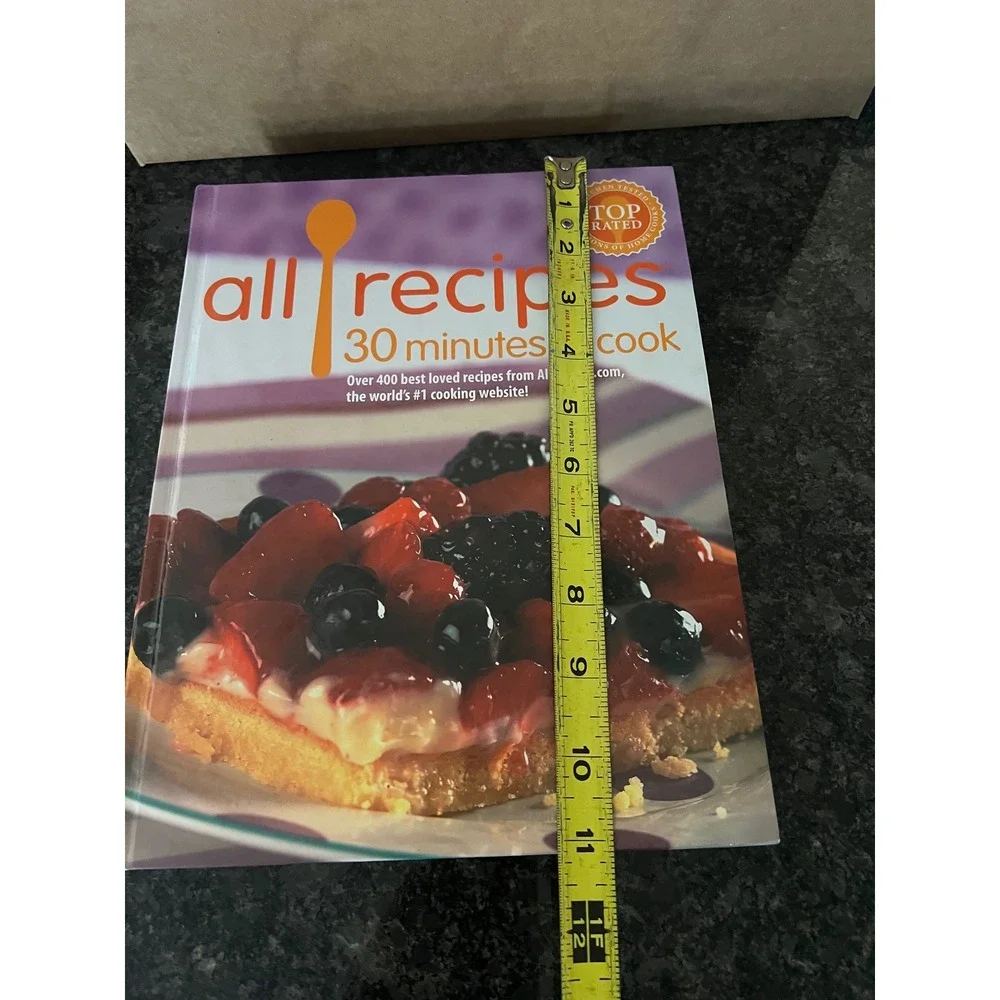 All Recipes 30 Minutes to‎ Cook Cookbook Oxmoor House Recipes 2004